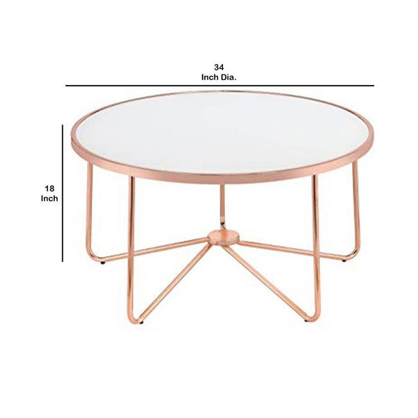 18 Inch Round Coffee Table