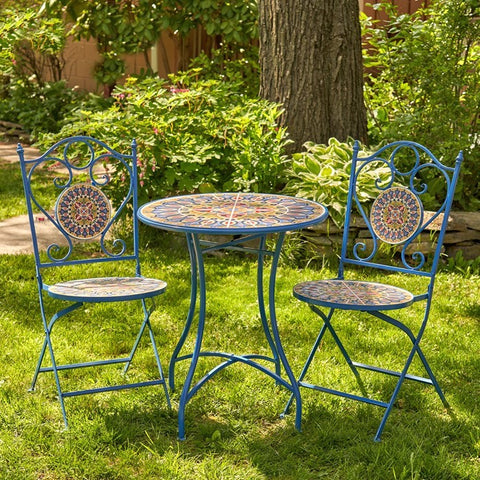 "London" Mosaic Bistro Set