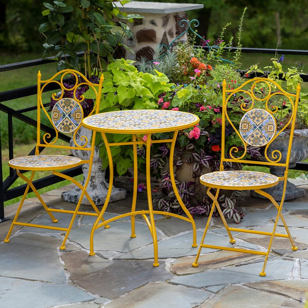 "Los Angeles II" Mosaic Bistro Set