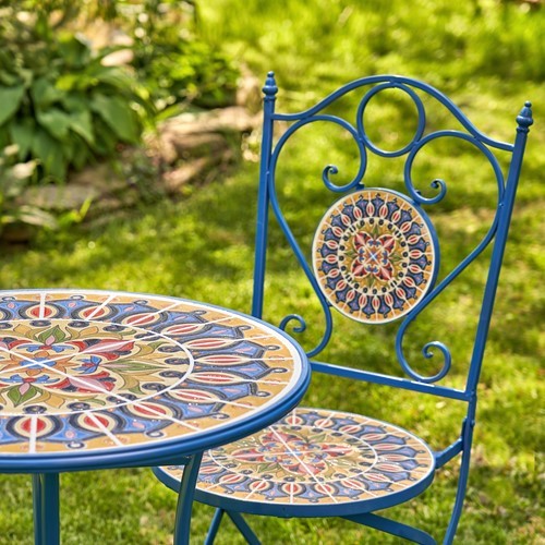 "London" Mosaic Bistro Set