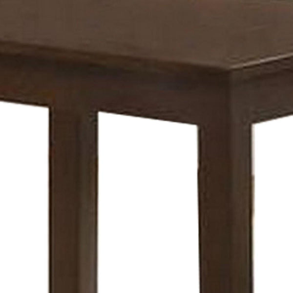 3 Piece Transitional Coffee Table And End Table With Block Legs, Gray - BM233095