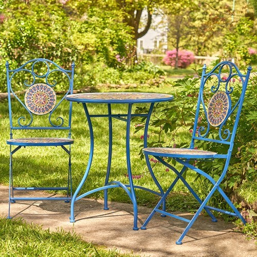 "London" Mosaic Bistro Set