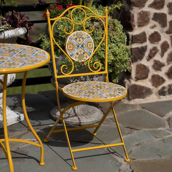 "Los Angeles II" Mosaic Bistro Set