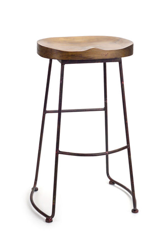 WOOD STOOL