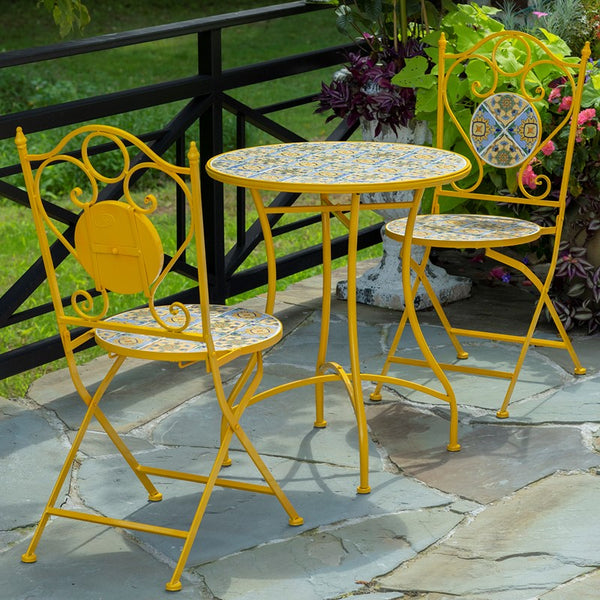 "Los Angeles II" Mosaic Bistro Set