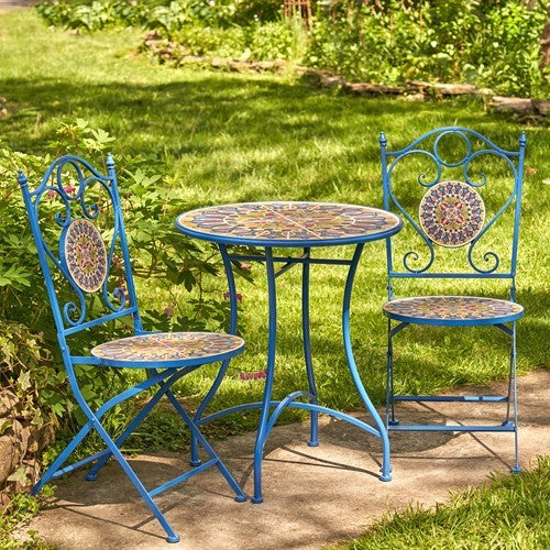 "London" Mosaic Bistro Set