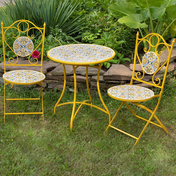 "Los Angeles II" Mosaic Bistro Set