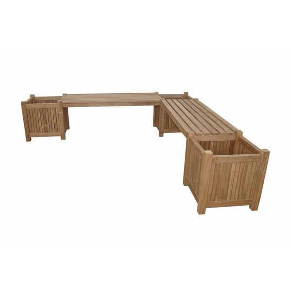Planter Bench (2 bench + 3 planter box) - BH-7121PL