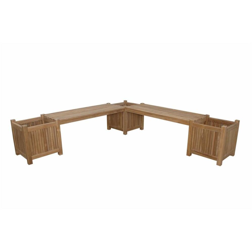 Planter Bench (2 bench + 3 planter box) - BH-7121PL