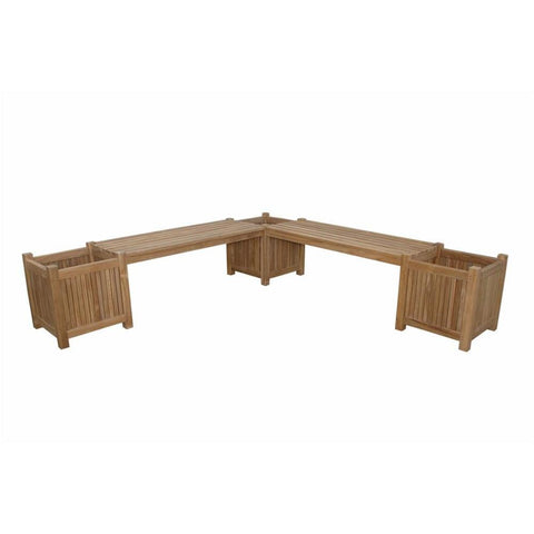 Planter Bench (2 bench + 3 planter box) - BH-7121PL