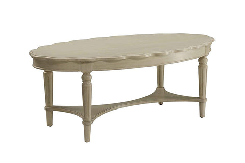 Conventional Coffee Table, Antique White