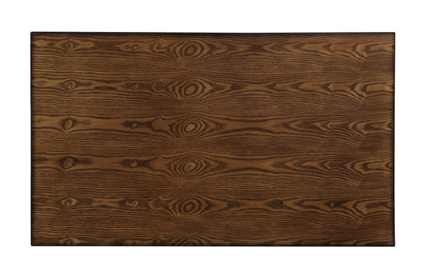 Wooden Coffee Table With Drop Down Storage And Caster Wheels, Brown