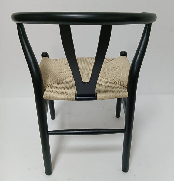 Dagmar Chair - Black & Natural Cord - GFURN