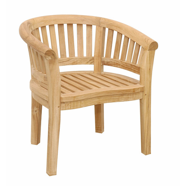 Curve Armchair Extra Thick Wood - CHD-032T