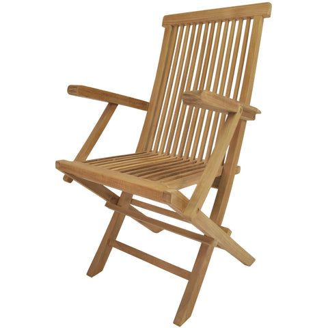 Classic Folding Armchair (sell & price per 2 chairs only) - CHF-102