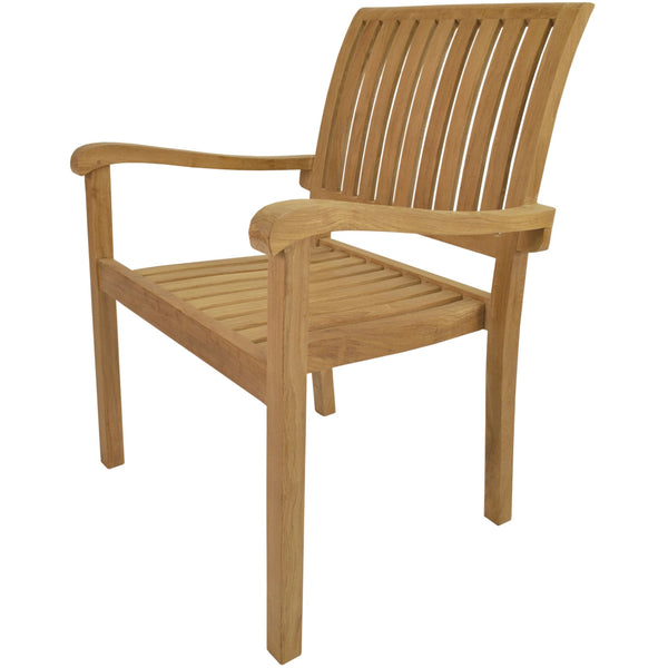 Aspen Stackable Armchair (Fully Built & 4 pcs in a box) - CHS-055