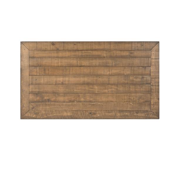 Coastal Style Rectangular Wooden Coffee Table With 2 Drawers, Brown - BM205976