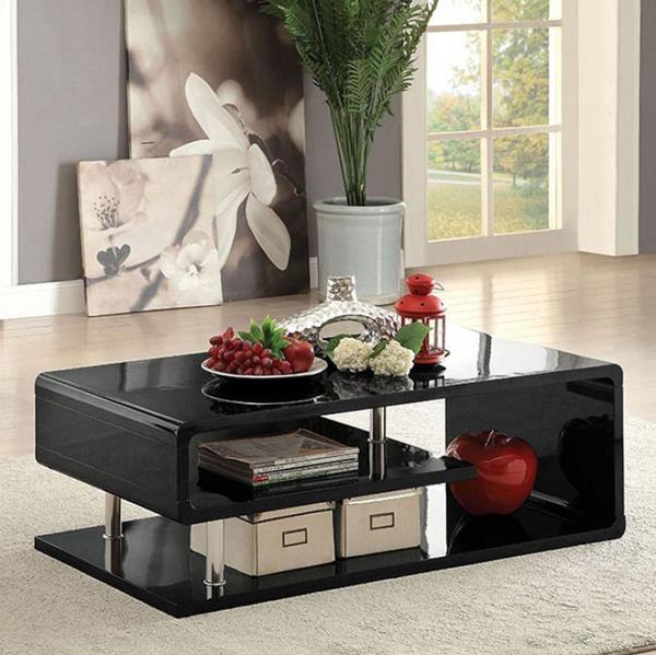 Ninove Contemporary Style Coffee Table, Black