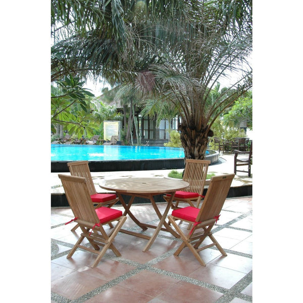 Classic Bahama 5-Pieces Folding Dining Set - Set-107