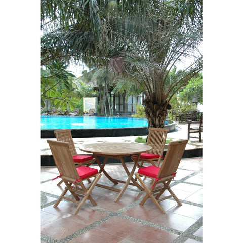 Classic Bahama 5-Pieces Folding Dining Set - Set-107