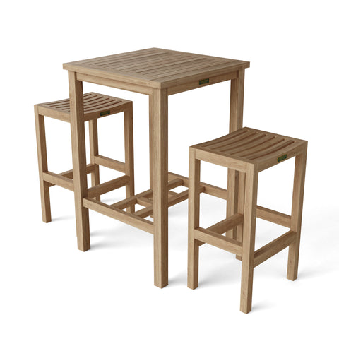 Bahama Montego 3-Pieces Square Bar Set - Set-113A