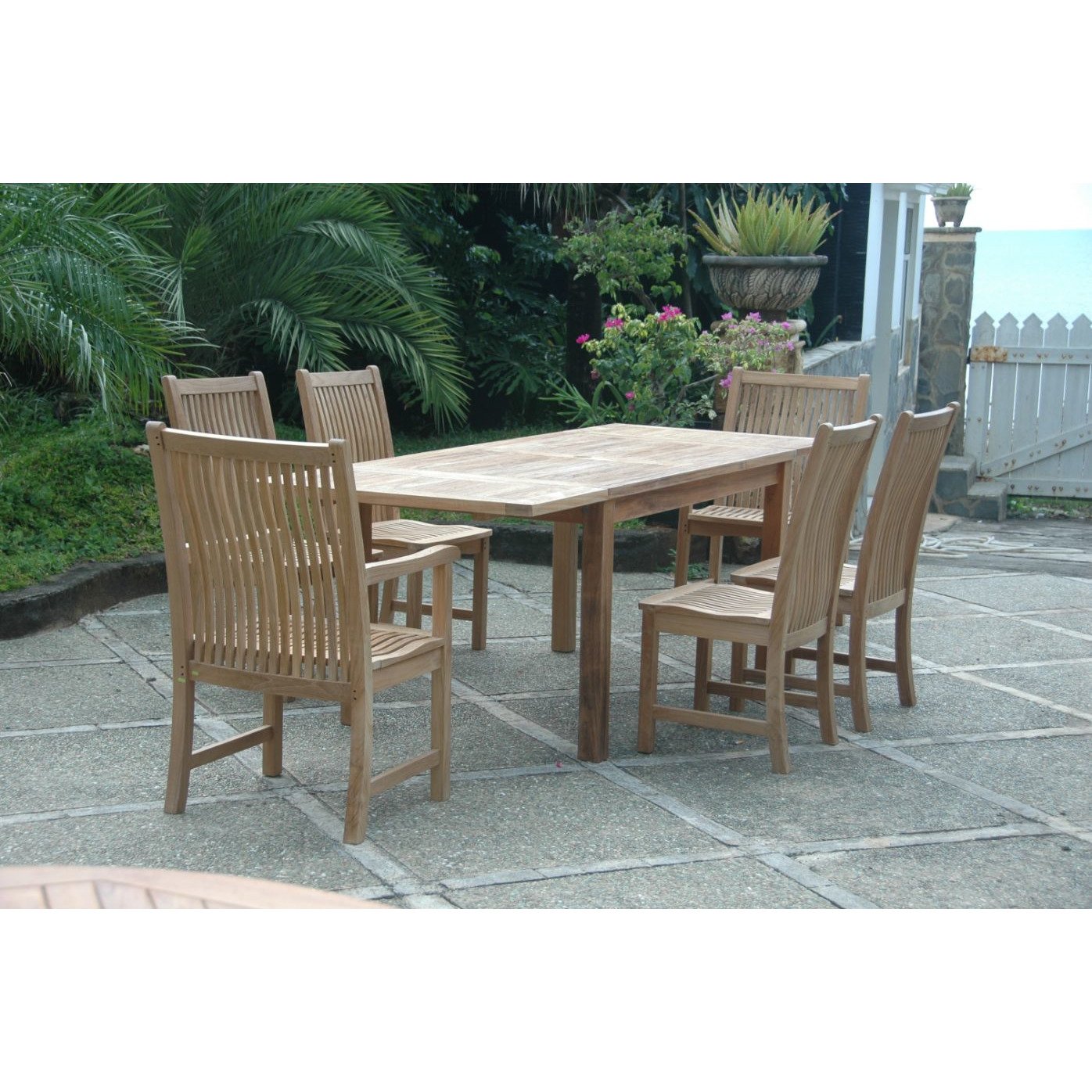 Bahama Chicago 7-Pieces Dining Set Chair B - Set-14