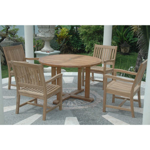Tosca Rialto Armchair 5-Pieces Dining Set - Set-17