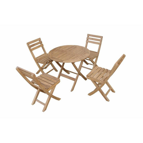 Chester Alabama 5-Pieces Bistro Set - SET-226