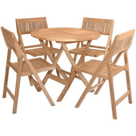 Windsor 5-pieces Round Bistro Set  - SET-24