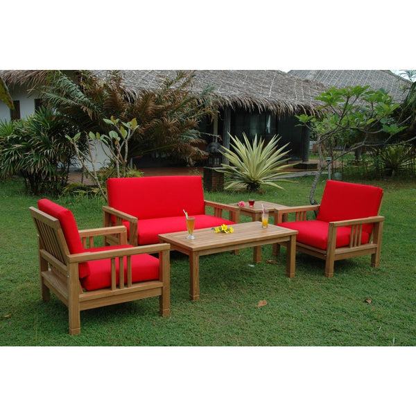 SouthBay Deep Seating 5-Pieces Conversation Set A - SET-251