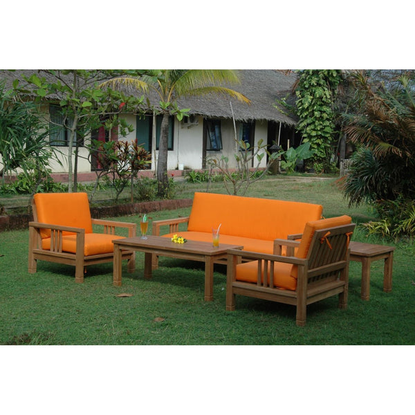 SouthBay Deep Seating 5-Pieces Conversation Set B - SET-252