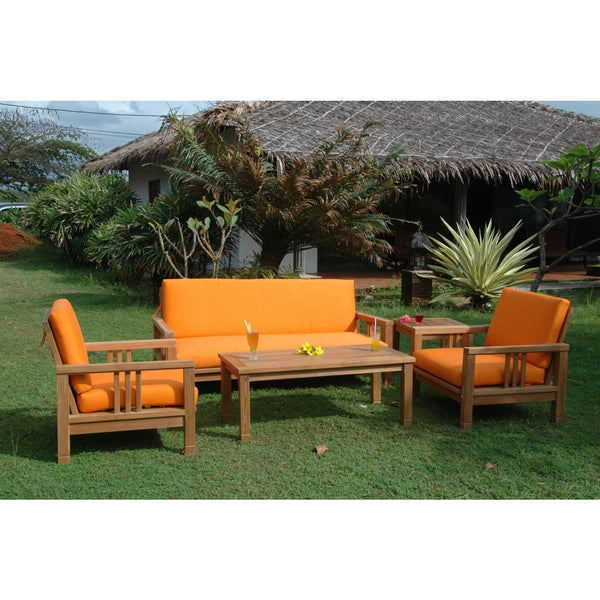 SouthBay Deep Seating 5-Pieces Conversation Set B - SET-252