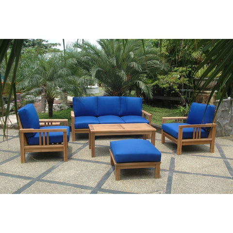 SouthBay Deep Seating 6-Pieces Conversation Set A - SET-253