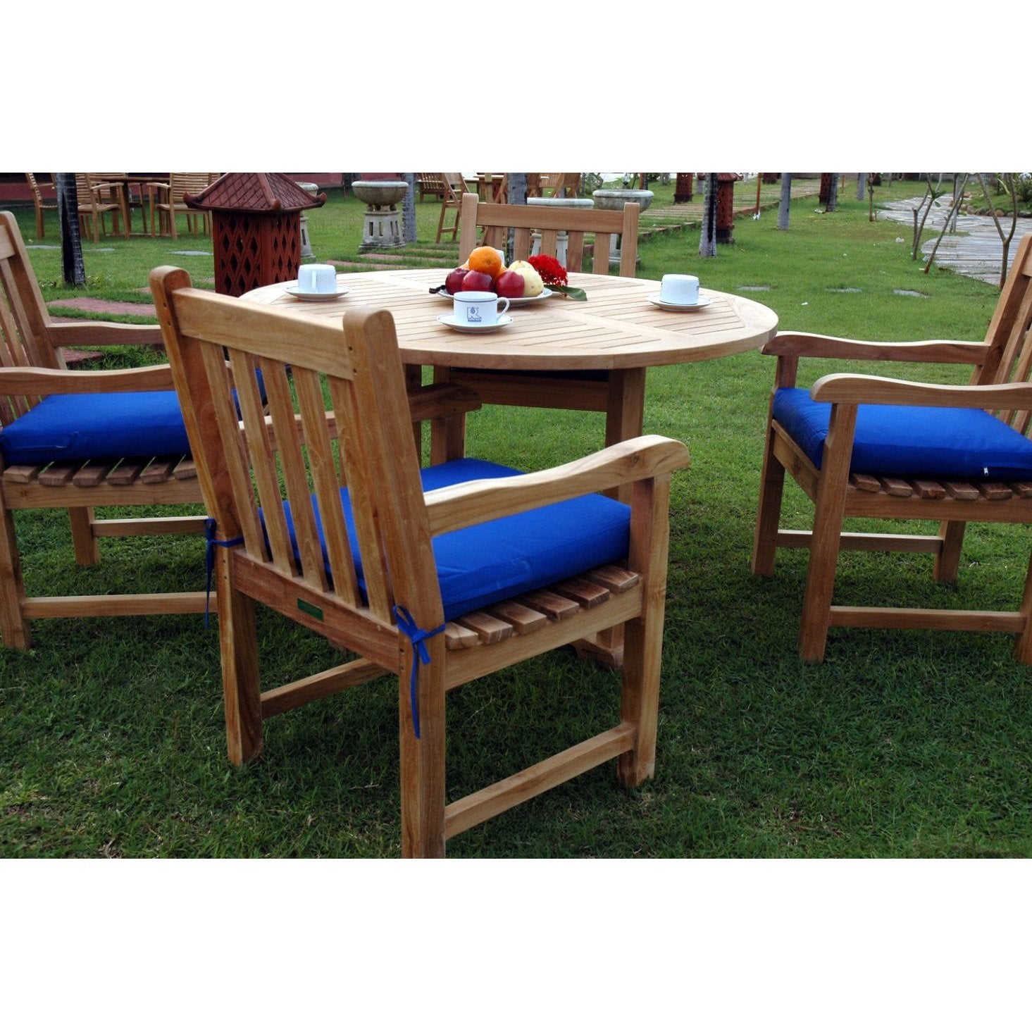 Tosca Classic Armchair 5-Pieces Dining Set - Set-27