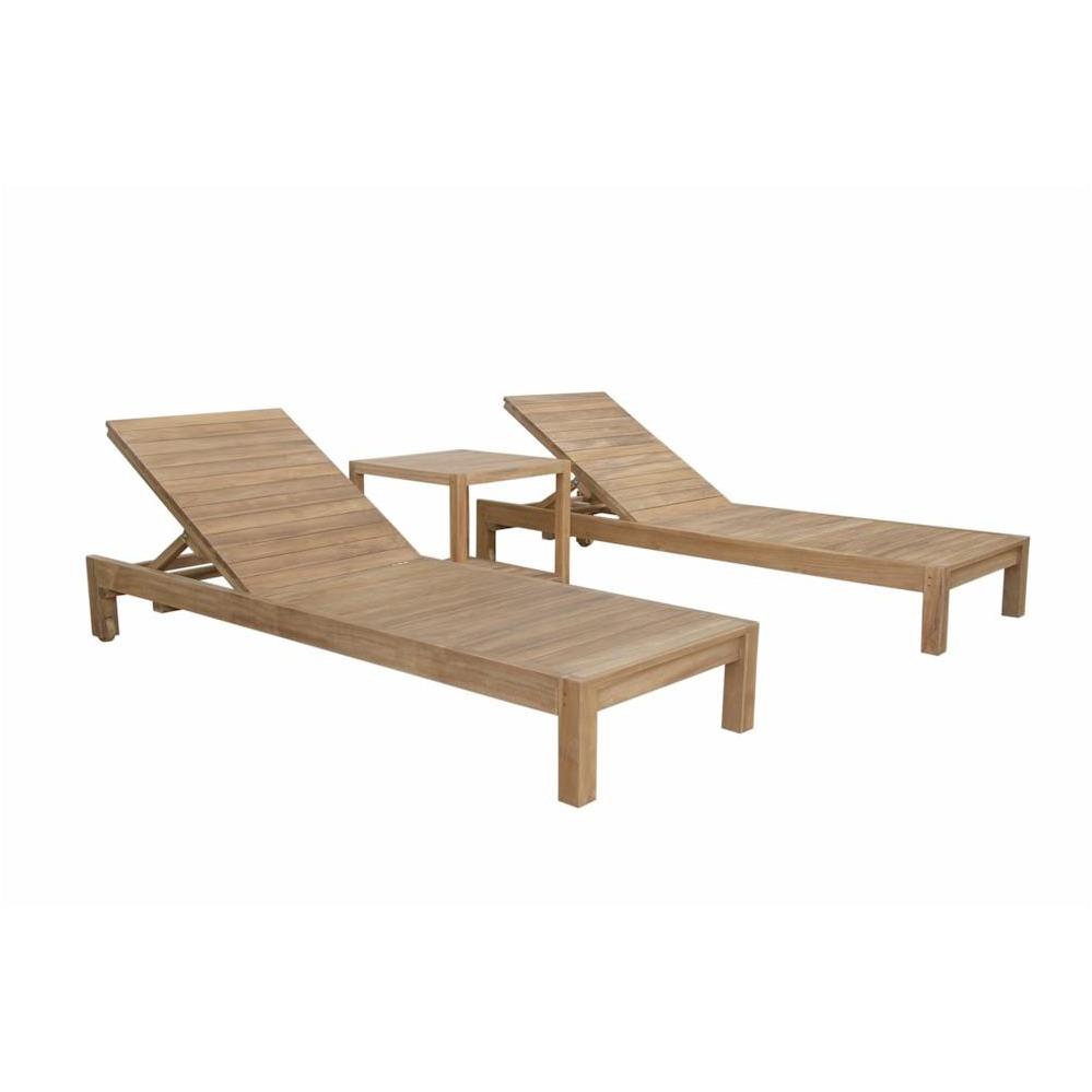 South Bay Glenmore 3-Pieces Lounger Set - SET-276
