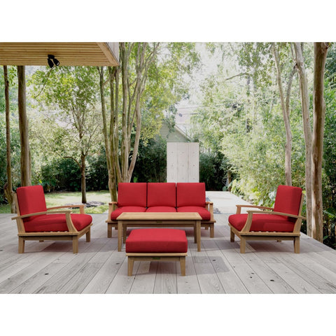 Brianna 5-Pieces Deep Seating Sofa Set - Set-41