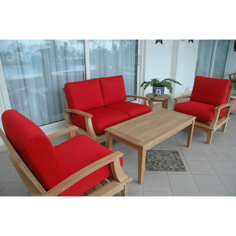 Brianna 5-Pieces Deep Seating Loveseat Set - Set-42
