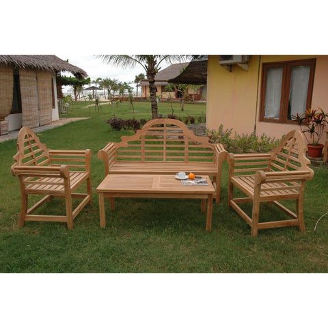 Marlborough 3-Seater 4-Pieces Conversation Set - Set-45