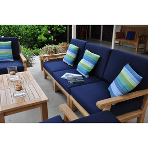 Riviera Luxe 7-Pieces Modular Set With Rectangular Table B - Set-97