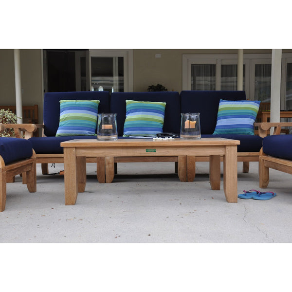 Riviera Luxe 7-Pieces Modular Set With Rectangular Table B - Set-97