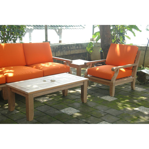 Riviera Luxe 7-Pieces Modular Set With Rectangular Table B - Set-97