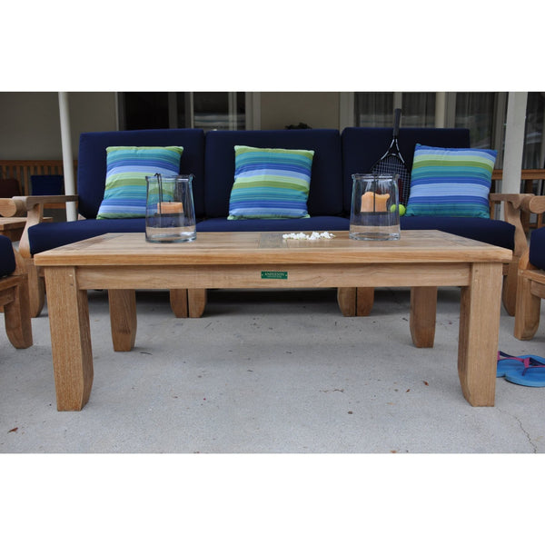 Riviera Luxe 7-Pieces Modular Set With Rectangular Table B - Set-97