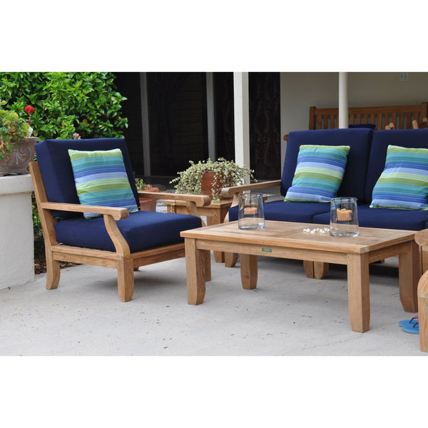 Riviera Luxe 7-Pieces Modular Set With Rectangular Table B - Set-97