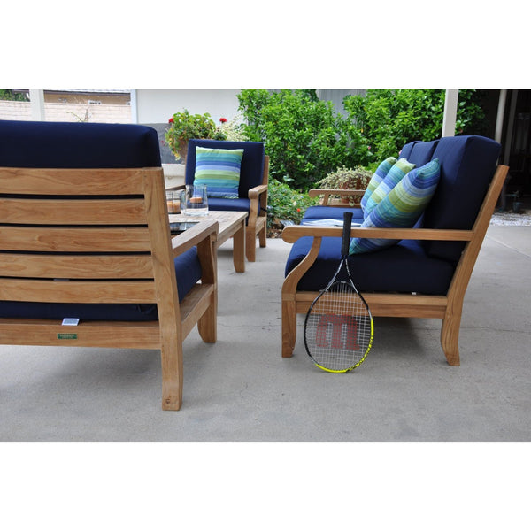 Riviera Luxe 7-Pieces Modular Set With Rectangular Table B - Set-97