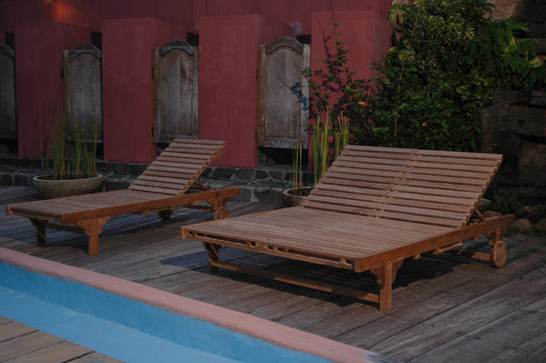 Bel-Air Double Sun Lounger Double Back - SL-282