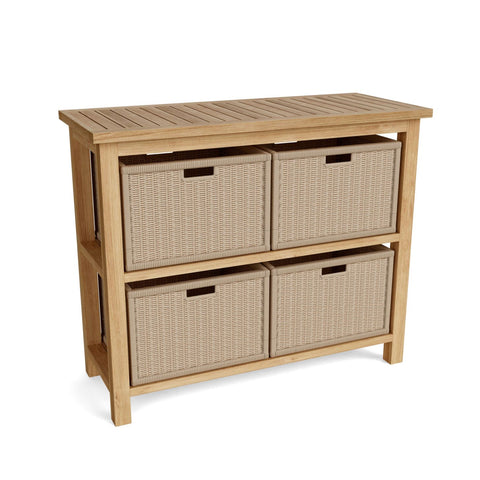 Towel Console w/ 2 Shelves Table - SPA-4720