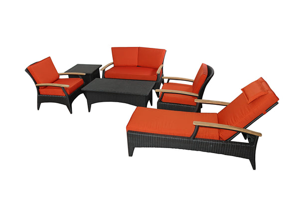 Bellagio 6-Pieces Deep Seating Set - SR-016DS
