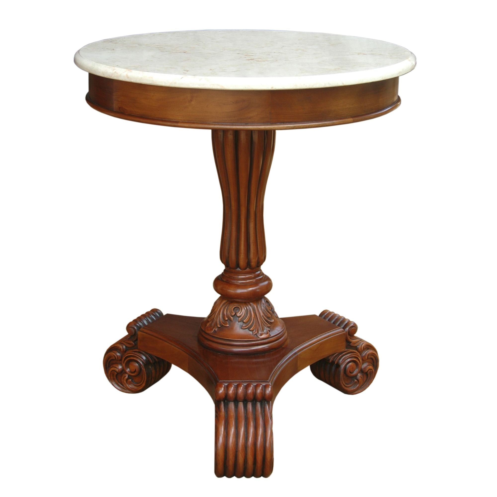 Bella Side Table w/ Marble Top - ST-139M
