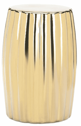 Gold Decorative Stool