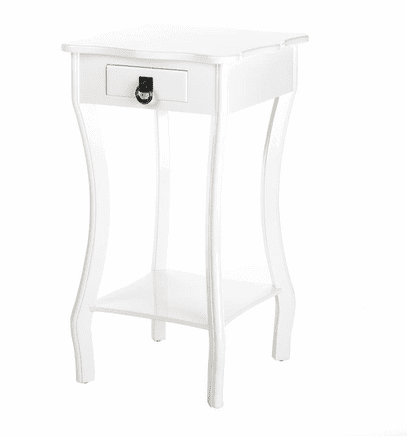 Scalloped Accent Table
